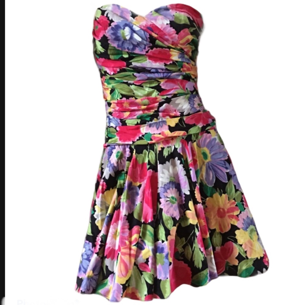 Vintage 1980's  Positively Ellyn Strapless…